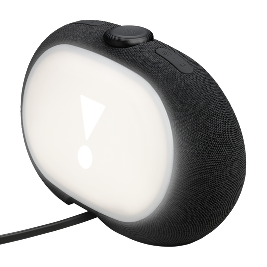 JBL Horizon 3 with FM - Black - Bluetooth&reg; clock radio speaker with FM - Back