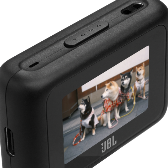 JBL Smart Transmitter - Black - Smart wireless transmitter with touch screen display for universal connectivity - Detailshot 1