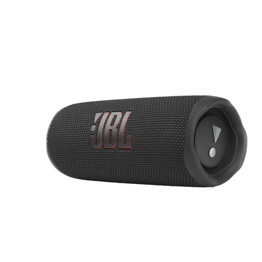 JBL Flip 6 - Black - Portable Waterproof Speaker - Detailshot 1