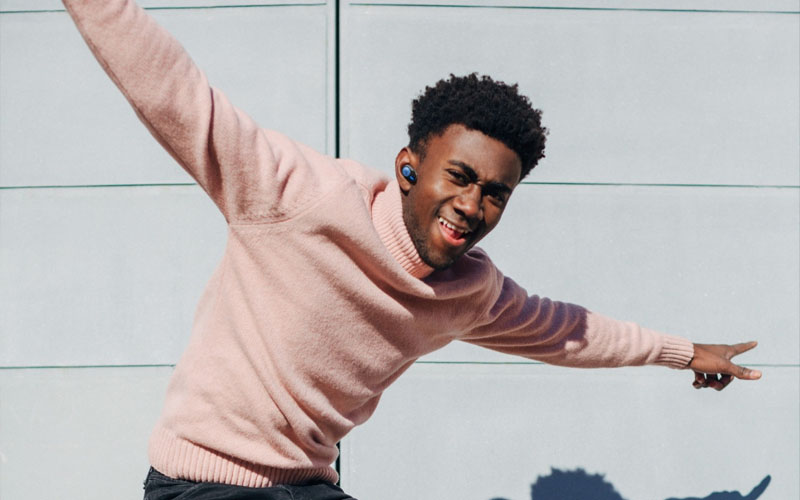 
All-day battery life for hours of music