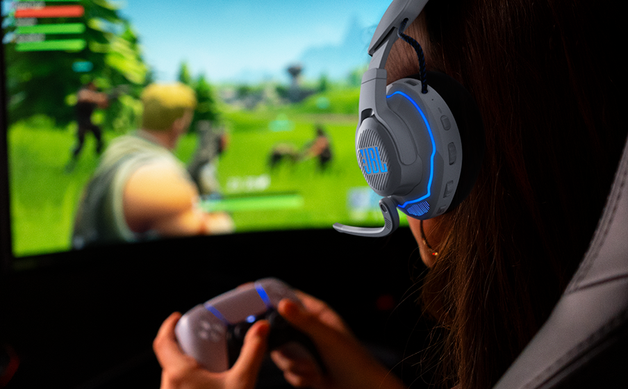 Gain the competitive advantage with JBL QuantumSPATIAL 360™ on your PlayStation