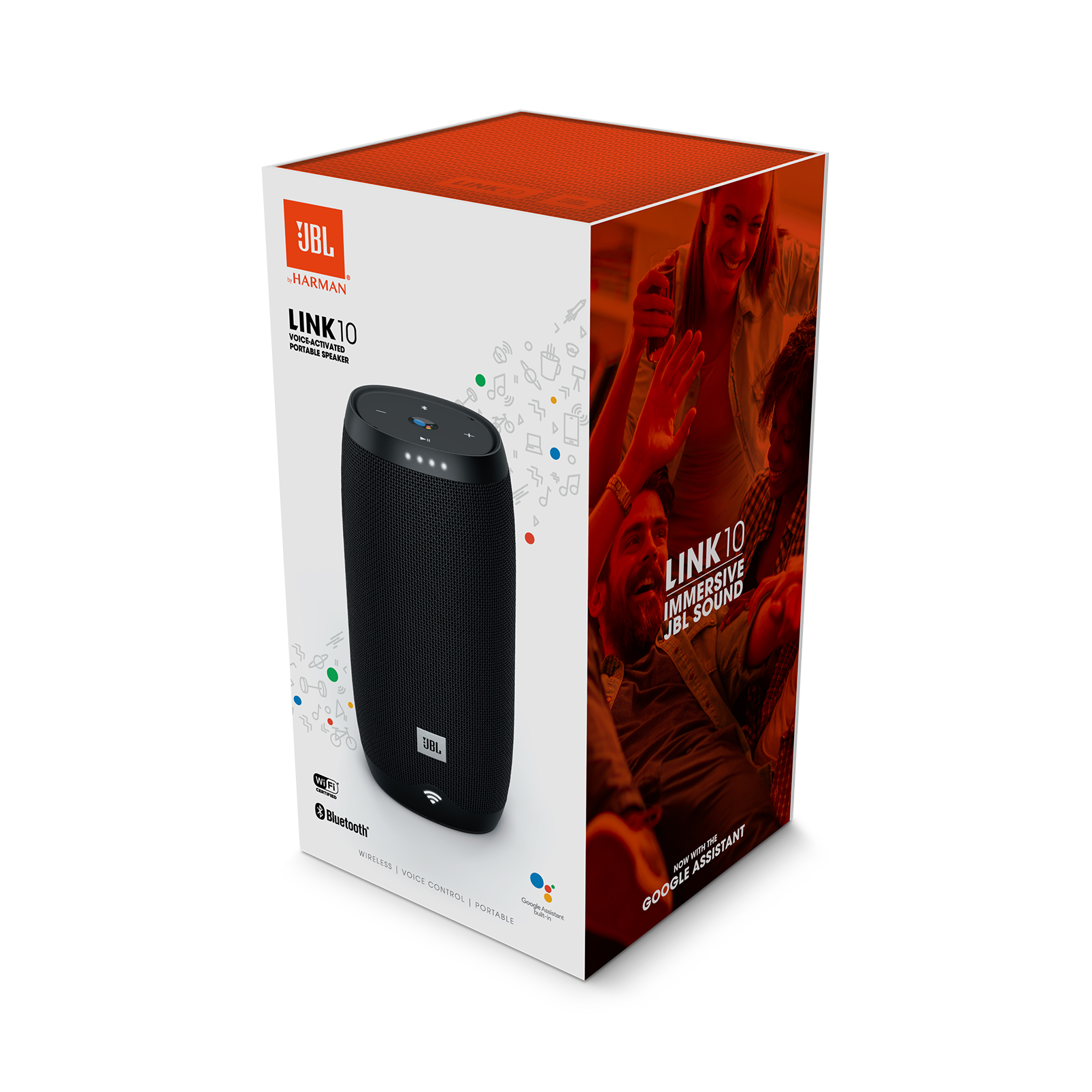 jbl link 10 battery life