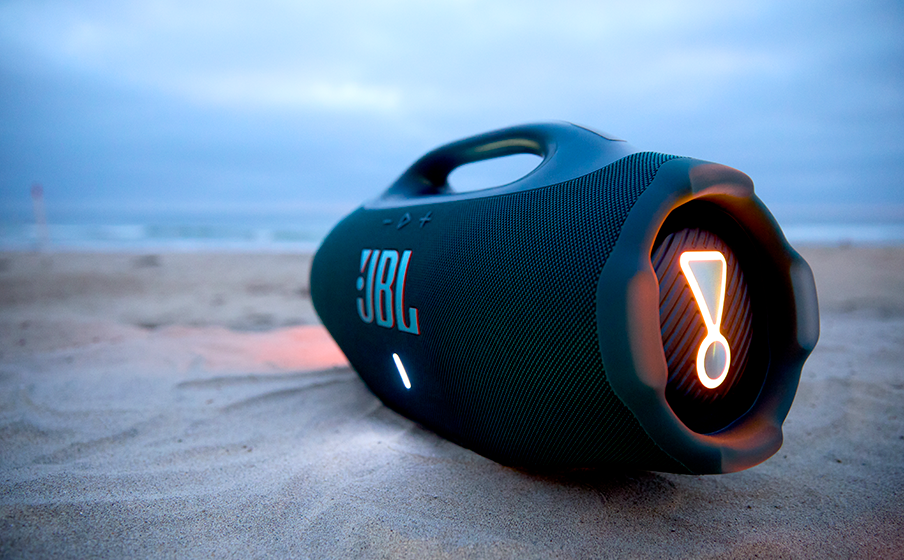 Unbeatable JBL Pro Sound with AI Sound Boost