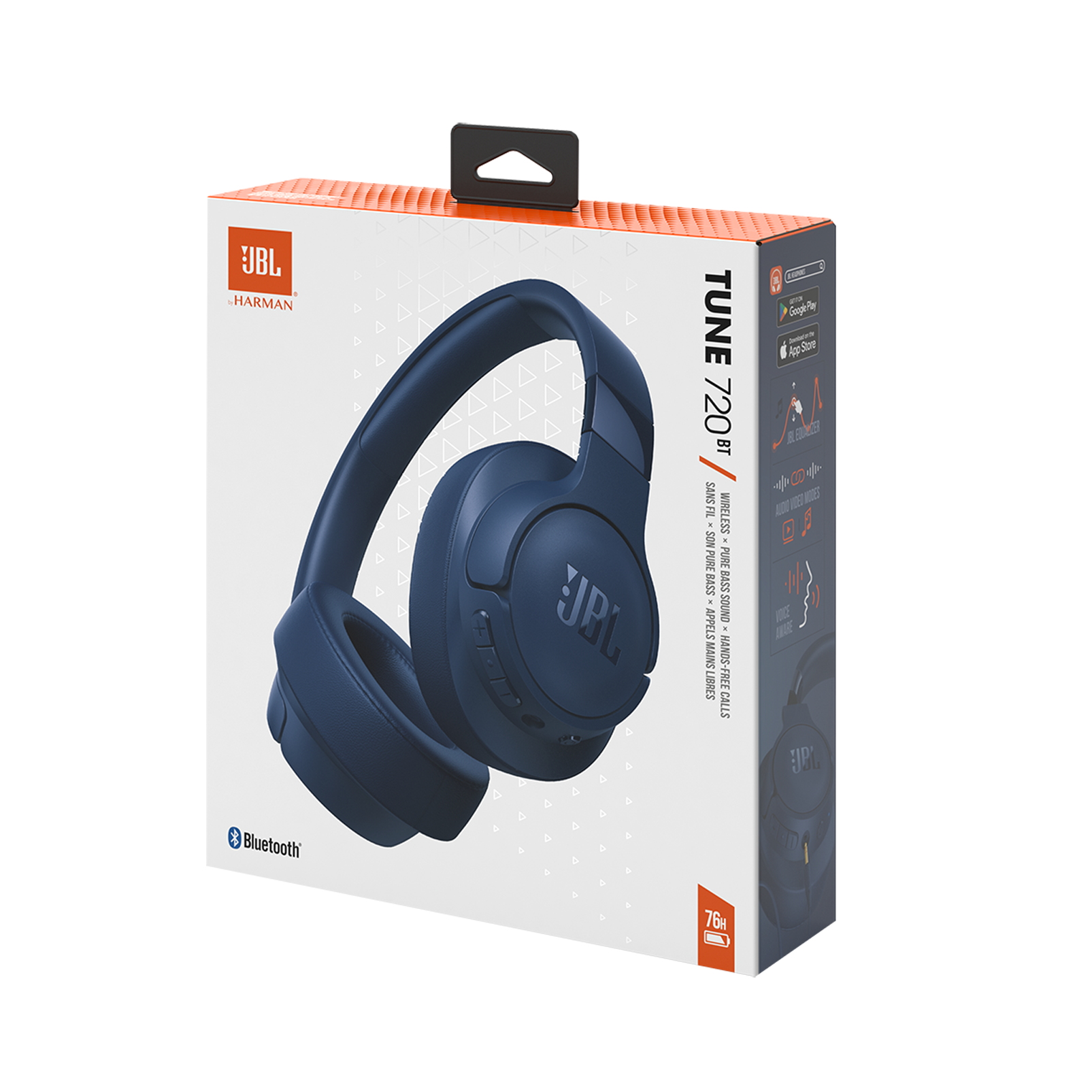 JBL Tune 720BT Wireless overear headphones